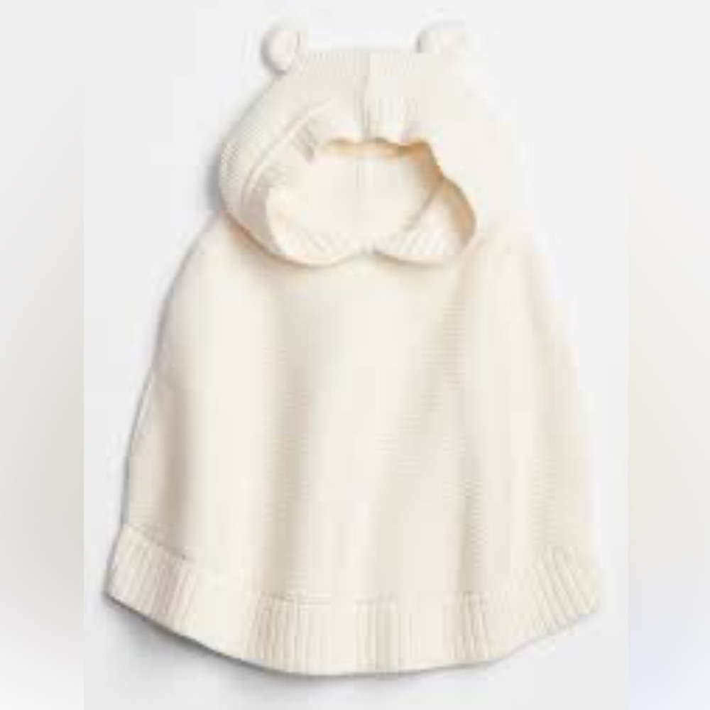 GAP Garter Hoodie Sweater Poncho